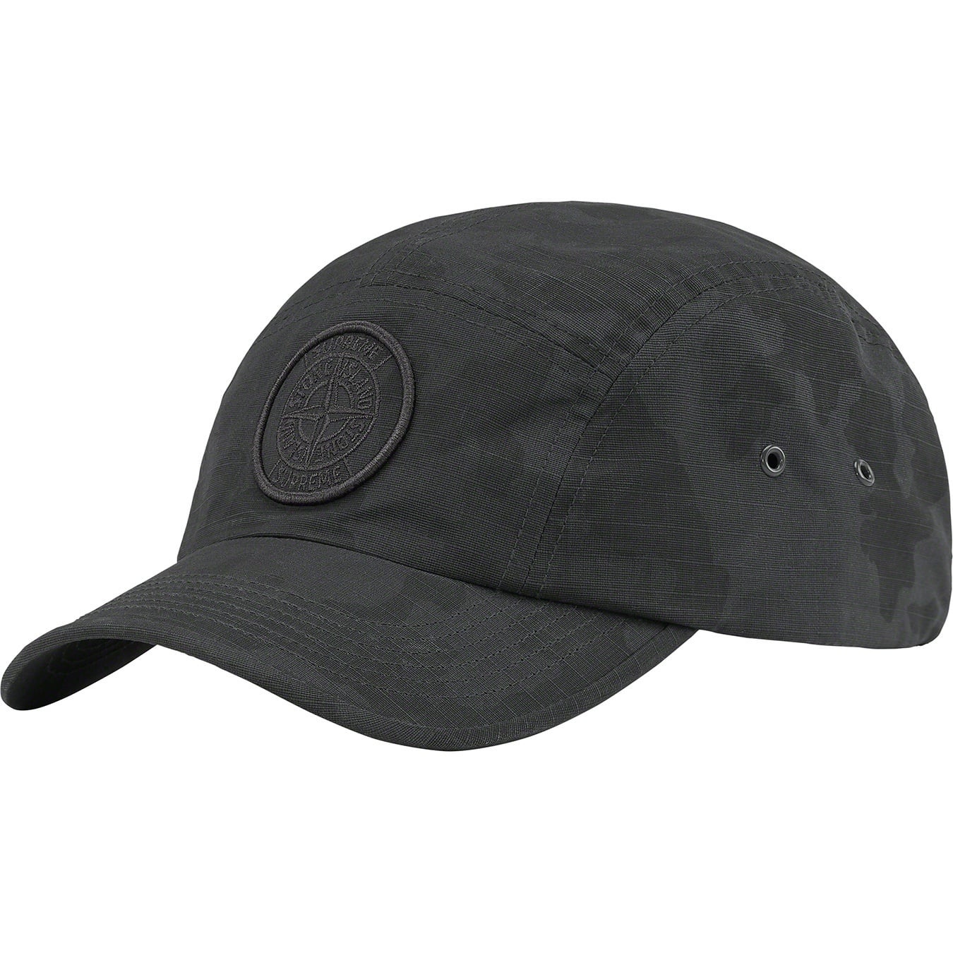 Supreme®/Stone Island® Reactive Ice Camo Ripstop Camp Cap view 6